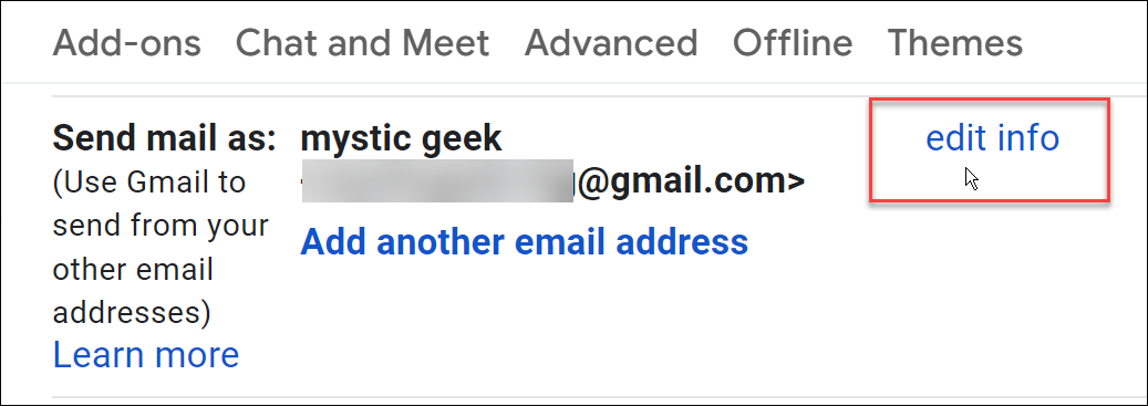 gmail'de isim nasıl değiştirilir