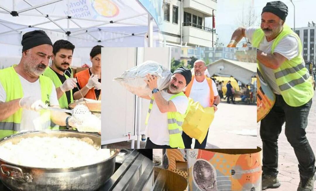 Leyla ile Mecnun'un Erdal Bakkalı depremzedelerin yardımına koştu! Cengiz Bozkurt'dan dayanışma