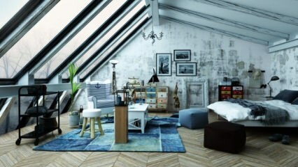 Yatak odası dekorasyonu için modern öneriler