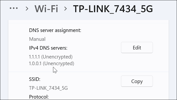 DNS Ayarları onaylandı