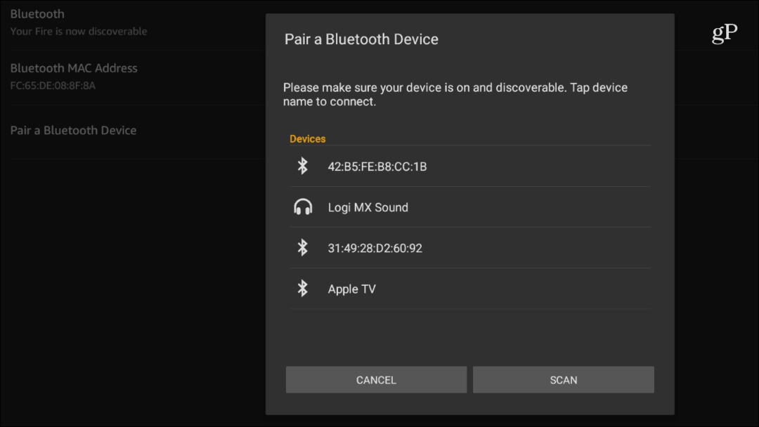 Bir Set Bluetooth Hoparlörü Fire HD Tabletinizle Eşleştirme