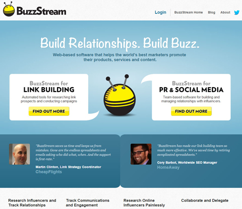 buzzstream web sitesi