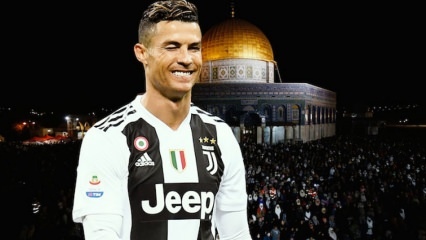 Dünyaca ünlü futbolcu Ronaldo'dan Filistin'e anlamlı bağış!