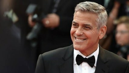 George Clooney trafik kazası geçirdi