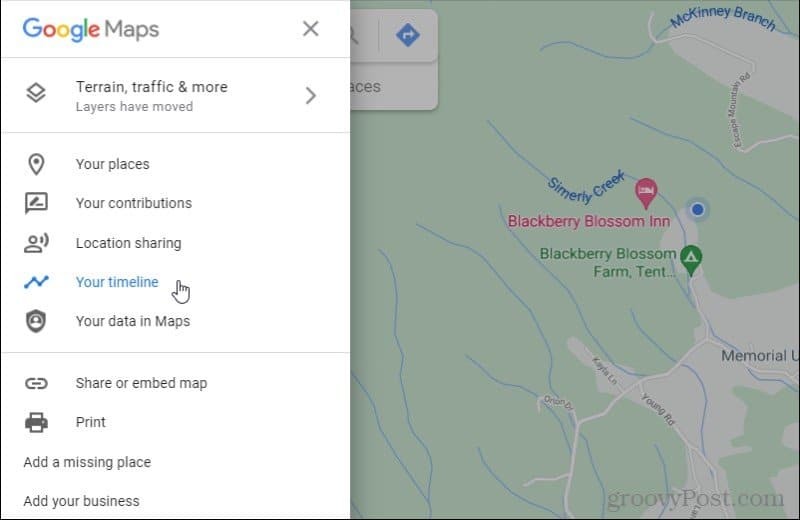 google haritalar zaman çizelgesi