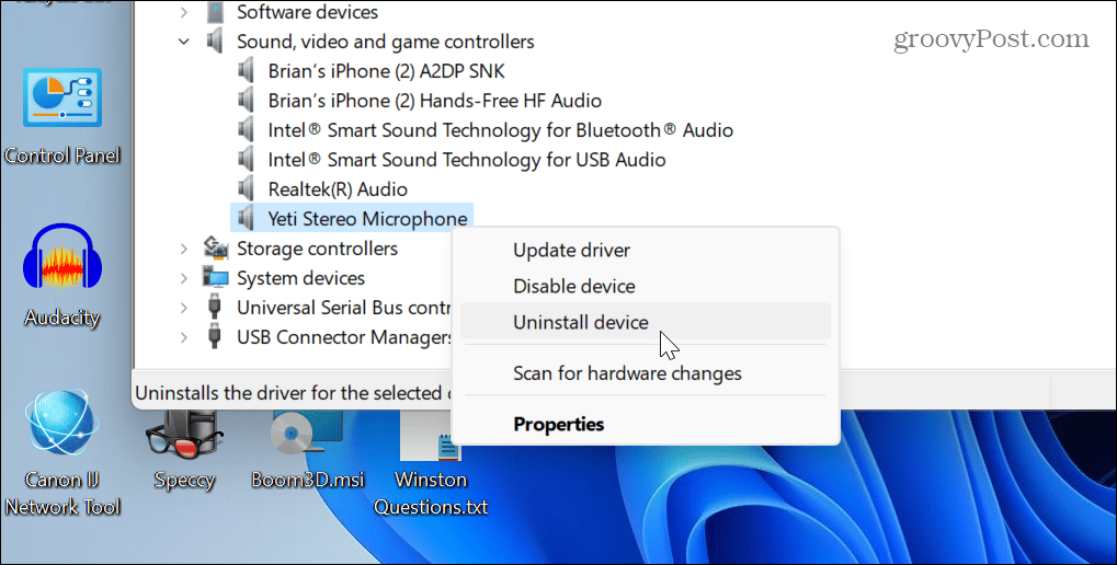 Windows 11'de Ses Ayarlarını Sıfırlayın