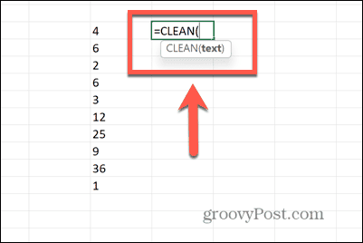 excel temizleme işlevi