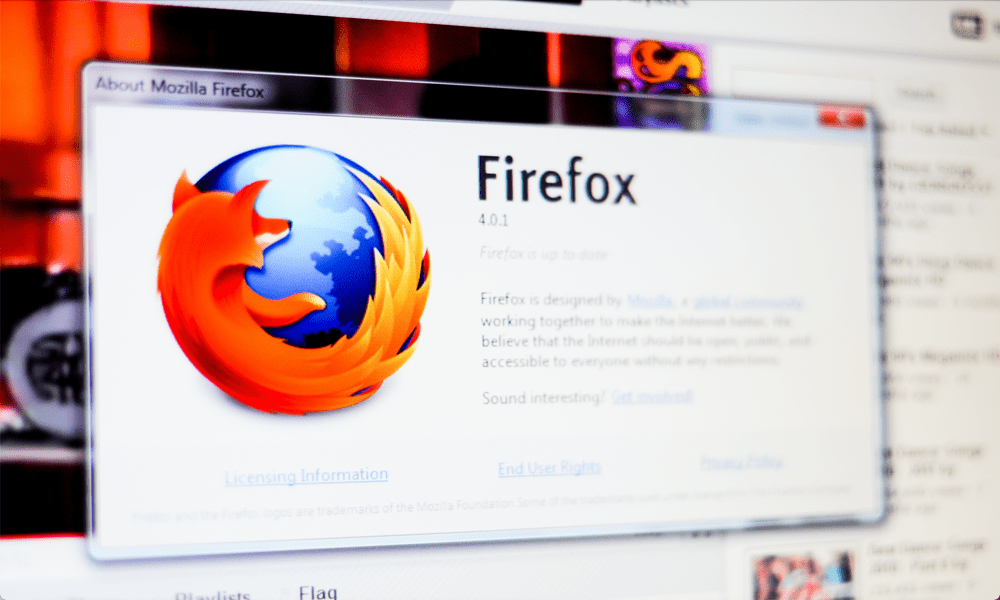 Firefox'ta sekmenizin az önce çökmesi hatasını düzeltin