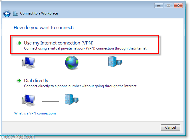 Windows 7'de internet bağlantımı vpn kullan