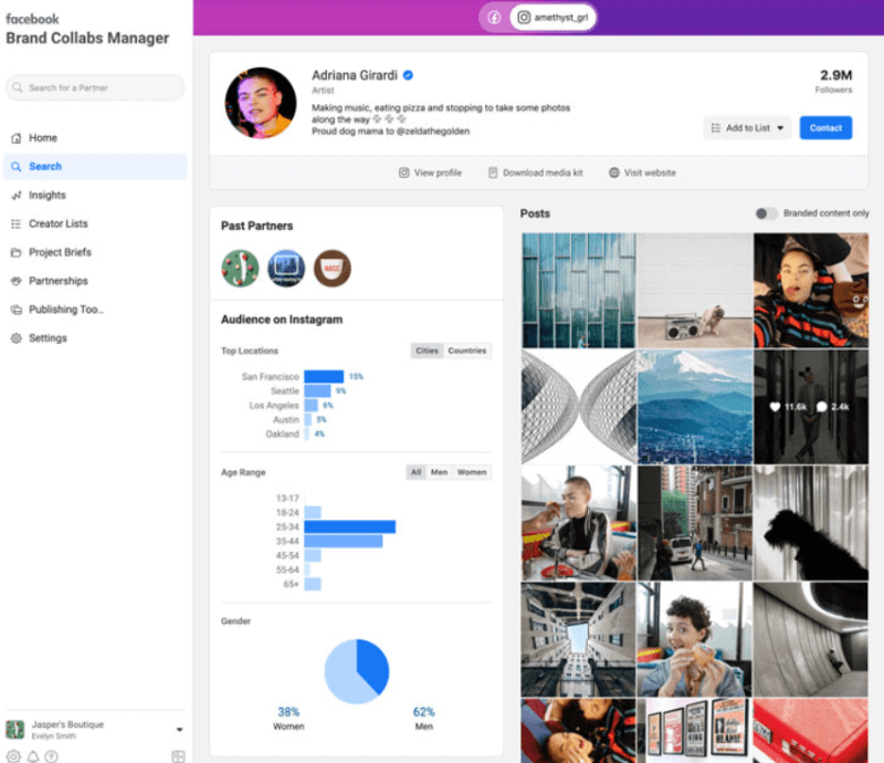 Instagram Brand Collab Manager ve Pinterest Trends Tool: Social Media Examiner