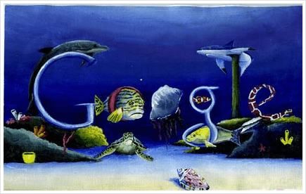 Görkemli deniz google doodle