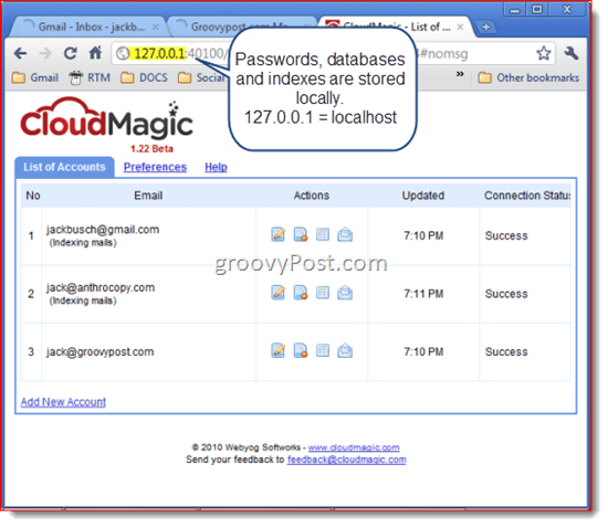 CloudMagic: Anında Gmail Arama