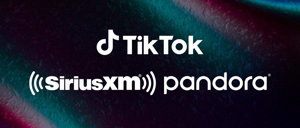 TikTok, SiriusXM, Pandora - PR Newswire'ın izniyle