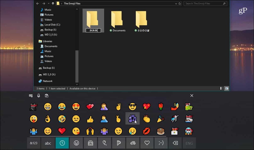 Windows 10'da Dosya ve Klasörleri Adlandırmak için Emoji Nasıl Kullanılır