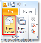 Outlook 2010'da yeni bir e-posta iletisi oluşturma