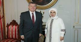 Emine Erdoğan, Birleşmiş Milletler Genel Sekreter Yardımcısı ile bir araya geldi!