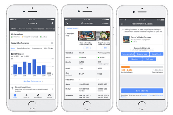 Facebook, mobil cihazlarda Ads Manager için yeni araçlar, optimizasyonlar ve kaynaklar başlattı.