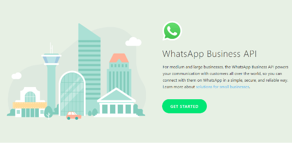 WhatsApp, orta ve büyük ölçekli işletmelerin yönetmesine olanak tanıyan WhatsApp Business API'nin piyasaya sürülmesiyle iş araçlarını genişletti. ve müşterilere randevu hatırlatıcıları, gönderim bilgileri veya etkinlik biletleri gibi promosyon amaçlı olmayan mesajlar ve daha fazlasını sabit bir ücret karşılığında gönderin oranı.