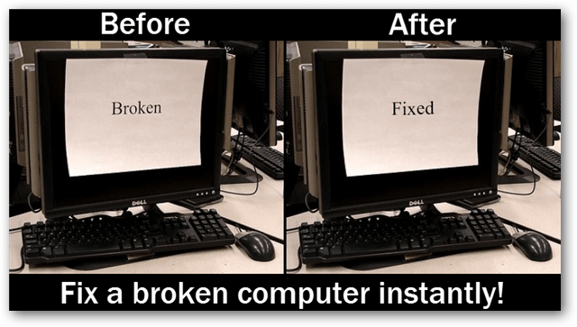 Bu Tek Basit Hile ile Her Bilgisayar Sorununu çözün!