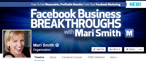 Mari Smith Facebook kapak sayfası