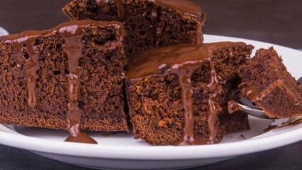 Çikolata soslu browni kilo aldırır mı? Evde diyete uygun pratik ve lezzetli Browni tarifi