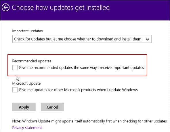 windows 8-1 güncellemeleri