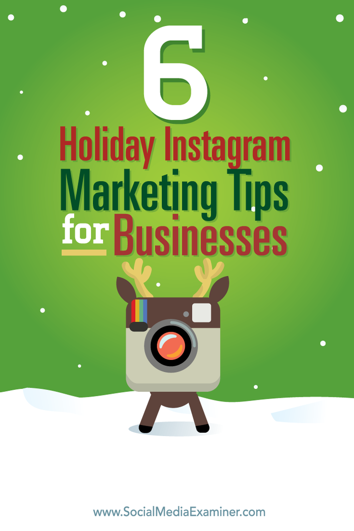 instagram için tatil pazarlama ipuçları