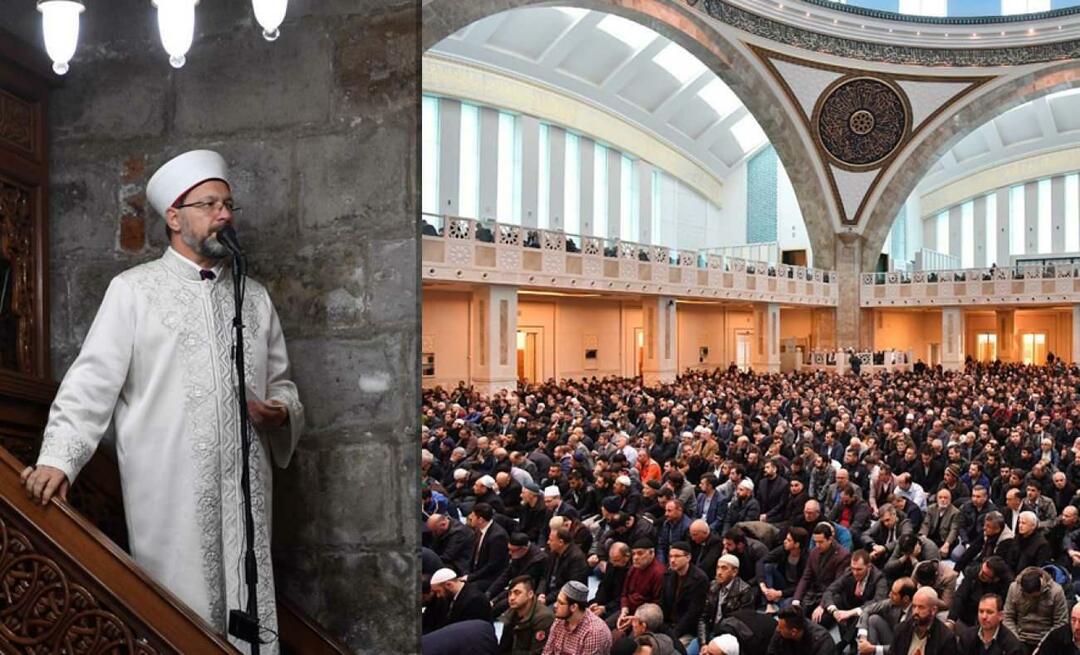 Cuma Hutbesi konusu nedir? 31 Mart Cuma Hutbesi: "Zekat: İslam'ın Dayanışma Köprüsü"