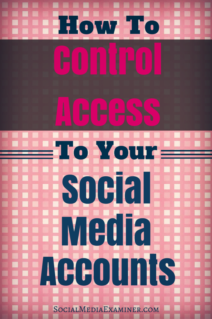 sosyal medya hesaplarınıza erişimi nasıl kontrol edebilirsiniz