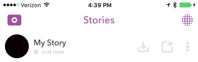 Her günün sonunda tüm Snapchat hikayenizi kaydedin.