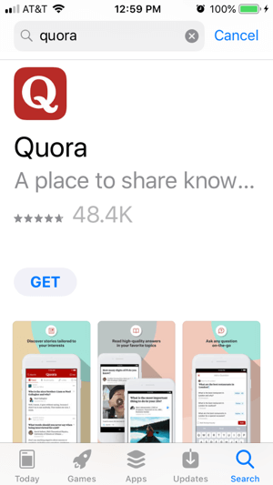 Quora'ya masaüstü veya mobil cihazlardan erişin.