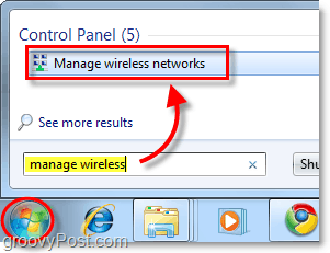 Windows 7'de kablosuz ağları yönetme
