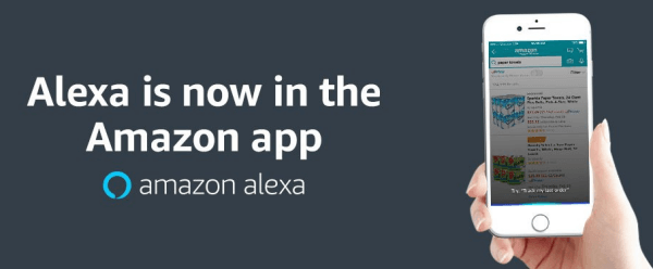 Amazon'un akıllı asistan hizmeti Alexa, artık iOS için ana alışveriş uygulamasında mevcut.