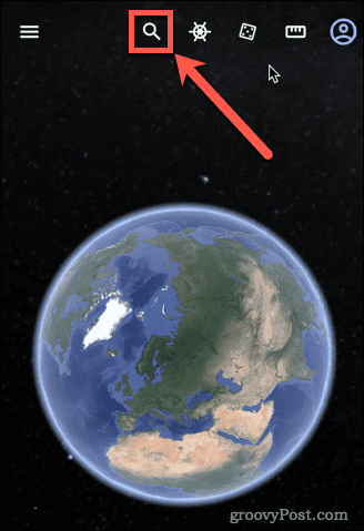 google earth'te ara