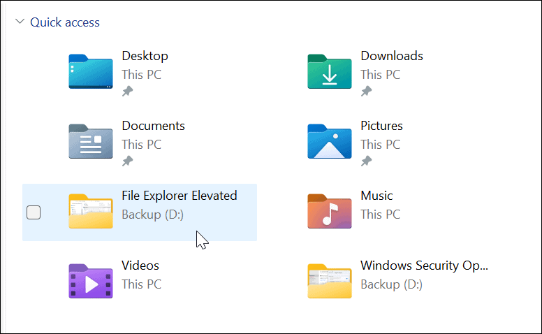 Windows 11 dosya gezginini yönetici olarak çalıştırın