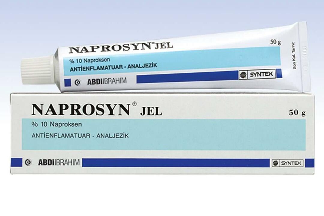 Naprosyn Jel ne işe yarar ve nasıl kullanılır? Naprosyn Jel fiyatı 2023