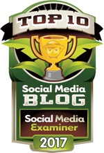 sosyal medya denetçisi en iyi 10 sosyal medya blogu 2017 rozeti