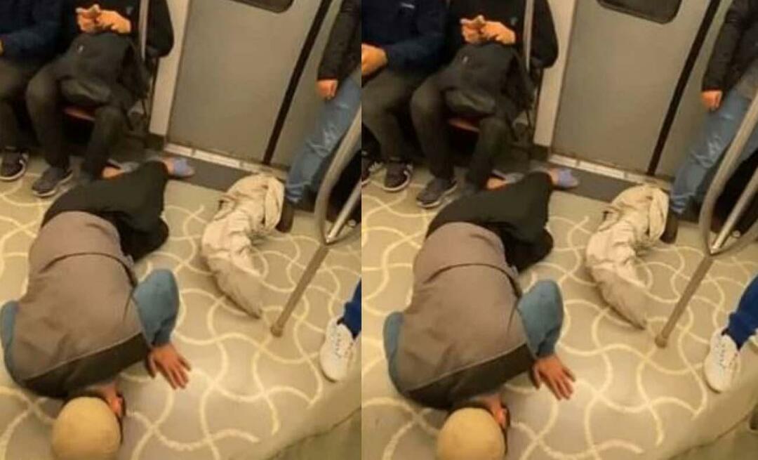 Metro duraklarında bayılma numarası yaptı! Gerçek bambaşka çıktı