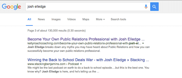 josh elledge google araması