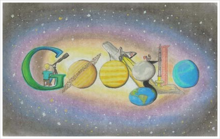 Galaksim Google Doodle