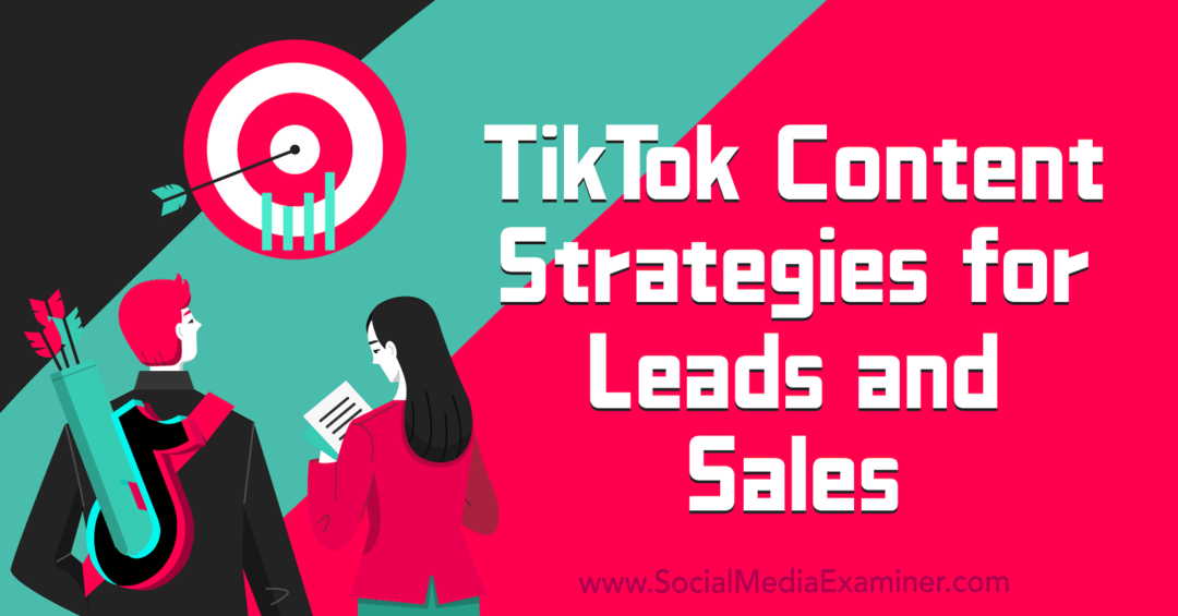 Potansiyel Müşteriler ve Satışlar için TikTok İçerik Stratejileri-Sosyal Medya Denetçisi