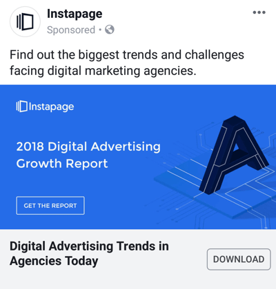 Instapage'in örnek olay incelemesi sunan, sonuç veren Facebook reklam teknikleri