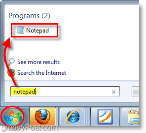 Windows 7 ekran görüntüsü - açık not defteri