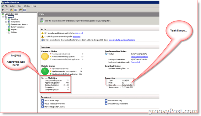 Windows Server Update Services (WSUS) 3.0 SP2 Yayınlandı [Sürüm Uyarısı]