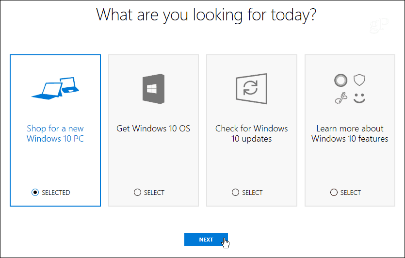 Microsoft, Sonraki Windows 10 Bilgisayarınızı Seçmenize Yardımcı Olacak Siteyi Başlattı