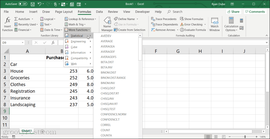Excel'de ortalamaif seçme
