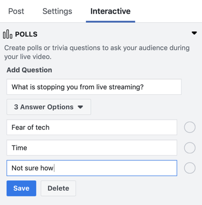 Pazarlamanızda Facebook Live Nasıl Kullanılır, 5. adım.