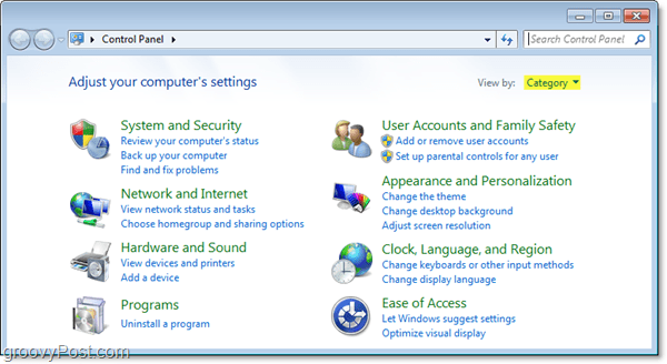 Windows 7 Denetim Masası'nda Liste Görünümü Nasıl Zorlanır?