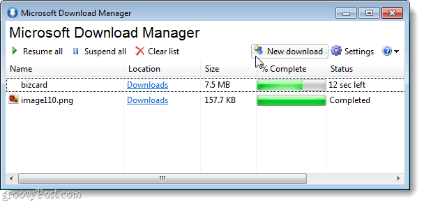 Microsoft Download Manager, Kararsız veya Yavaş Bağlantılardan İndirme İçin Basit Bir Araç