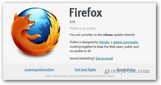 Firefox'u Otomatik Olarak Güncelleme
